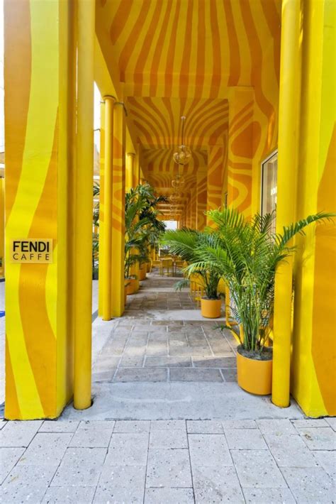 cafe fendi|fendi design district.